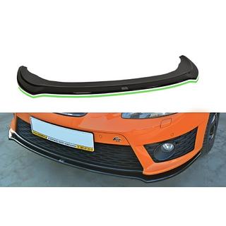 DPT front lip (voor Cupra, hoogglans zwart) Seat Leon 2005–2012 foto 1