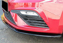 Seat Leon 2013–2020 Voorbumper lip spoiler DPT (Cupra, 2017-2020, hoogglans zwart) foto 3