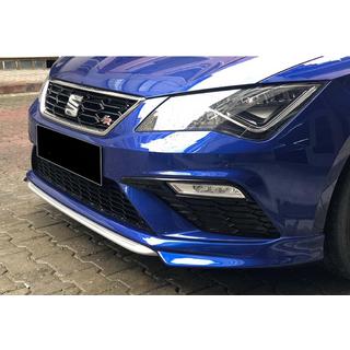 Frontlip spoiler DPT V-1 (2017-2020, hoogglans zwart) Seat Leon 2013–2020 foto 3