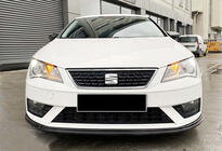 Seat Leon 2013–2020 Front lip spoiler DPT V-4 (2017-2020, glanzend zwart) foto 2