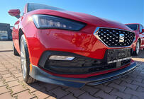 Seat Leon 2020– Voorbumper lipspoiler DPT V-1 (hoogglans zwart) foto 1
