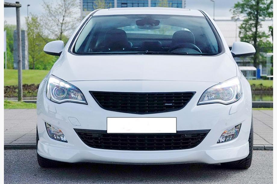 Opel Astra J 2009–2015 Frontlip (voorbumper) DPT V-4 (spuitklaar) Image