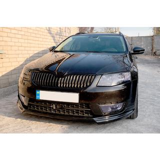 Voorbumper lip spoiler DPT V-1 (2013-2017, klaar om te spuiten) Skoda Octavia III A7 2013–2019 foto 2
