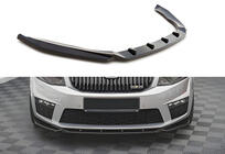 Skoda Octavia III A7 2013–2019 Voorlip DPT V-2 (voor RS, 2013-2017, hoogglans zwart) foto 1
