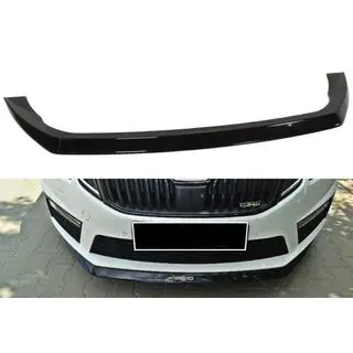 DPT V-3 frontlip (2013-2017 RS, hoogglans zwart) foto 1