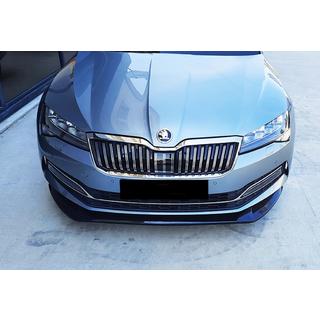 Voorbumper lipspoiler DPT V-3 (2015-2020, hoogglans zwart) foto 2