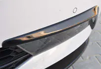 Skoda Superb 2015–2024 Voorbumper lip spoiler DPT V-4 (2015-2020, hoogglans zwart) foto 5
