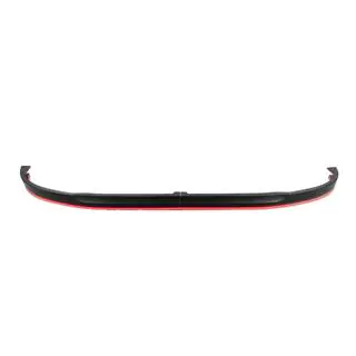 Universele front lip spoiler DPT Red (ABS, hoogglans zwart) foto 2