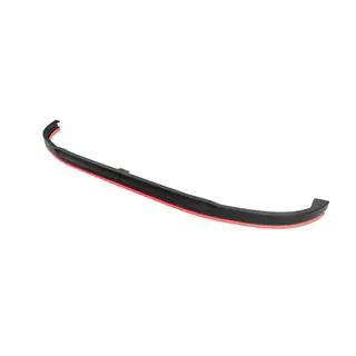 Universele front lip spoiler DPT Red (ABS, hoogglans zwart) foto 1