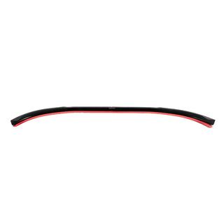 Universele front lip spoiler DPT Red (ABS, hoogglans zwart) foto 4