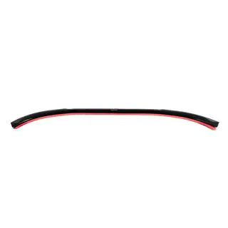 Universele front lip spoiler DPT Red (ABS, hoogglans zwart) foto 4