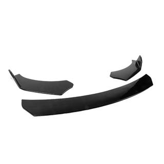 Universele front Lip splitter DPT V-4 (ABS, hoogglans zwart) foto 4