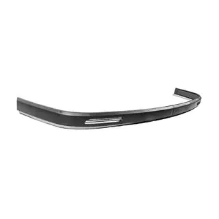 Universele voorlipspoiler DPT White V-1 (ABS, hoogglans zwart) foto 3