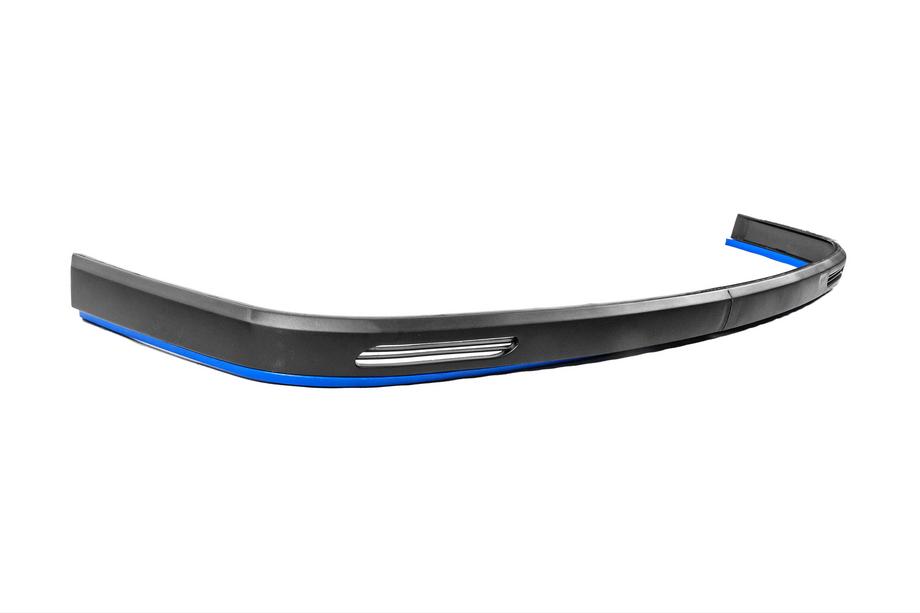 Universele frontlip spoiler DPT Blue V-1 (ABS, hoogglans zwart) Foto 3