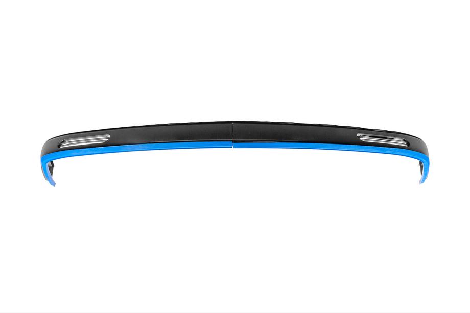 Universele frontlip spoiler DPT Blue V-1 (ABS, hoogglans zwart) Foto 2