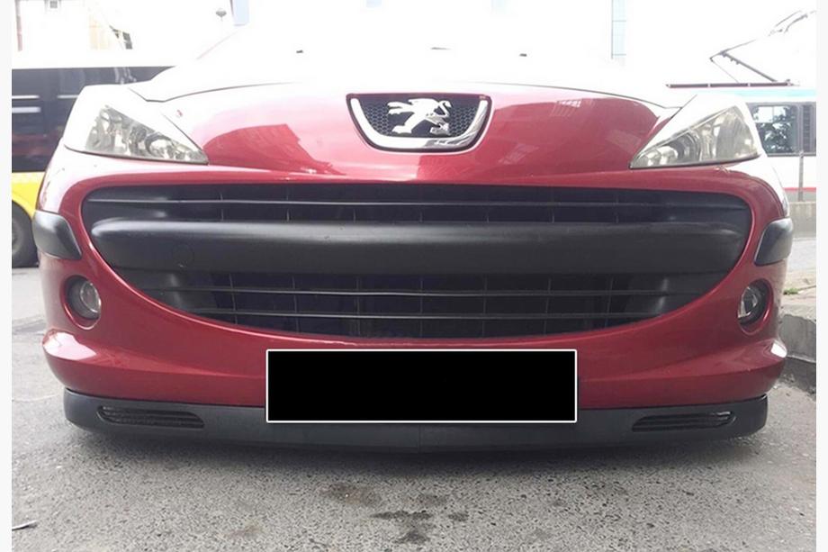 Universele frontlip DPT V-8 (ABS, hoogglans zwart) Foto 4
