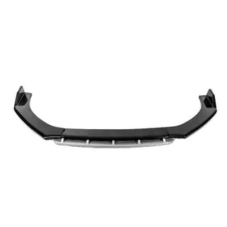 Universele frontlip spoiler DPT Black V-2 (ABS, hoogglans zwart/grijs) foto 1