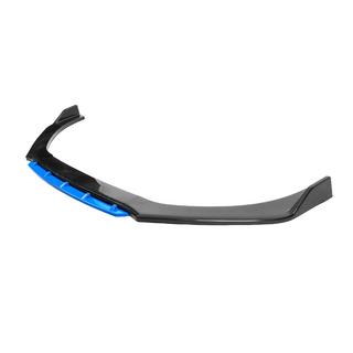 Universele voorbumper lip spoiler DPT Blue V-2 (ABS, hoogglans zwart) foto 3