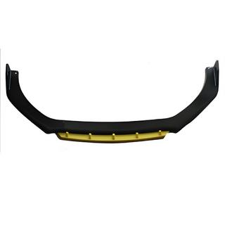Universele frontlip DPT Yellow V-2 (ABS, hoogglans zwart)
