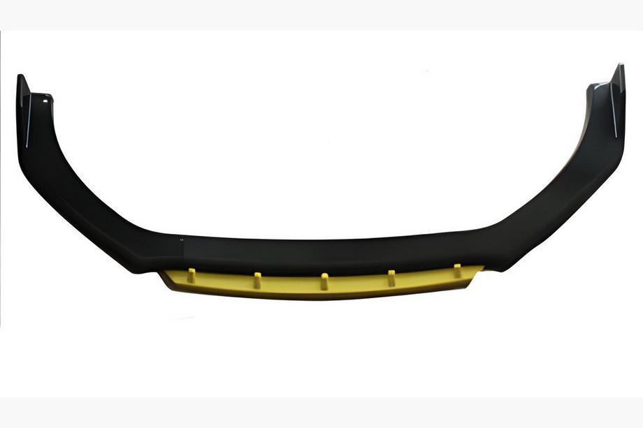 Universele frontlip DPT Yellow V-2 (ABS, hoogglans zwart) Image