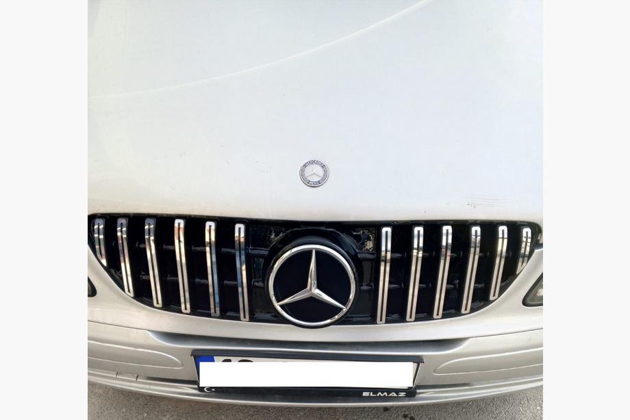 Mercedes Vito W639 2004–2014 Voorgrille 2004-2010 GT Panamericana Chrome Eco Foto 2