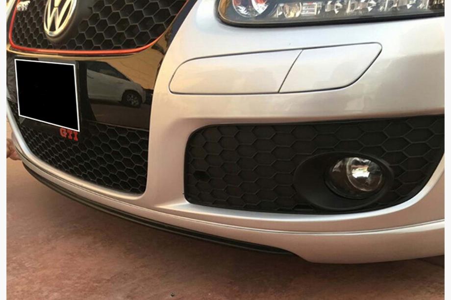Volkswagen Golf 5 2003–2009 Front lip splitter DPT V-1 (voor GTI, hoogglans zwart) Foto 2