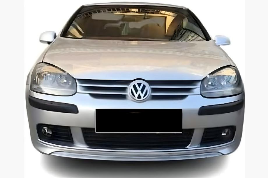 Volkswagen Golf 5 2003–2009 Voorbumper lip spoiler DPT (spuitklaar) Image