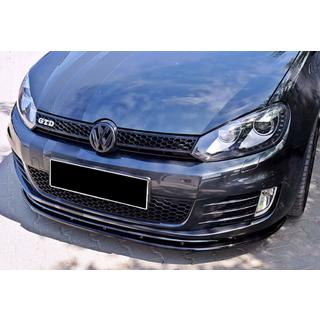 DPT V-2 voorlip (voor GTI, hoogglans zwart) foto 1