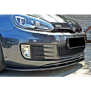 DPT V-2 voorlip (voor GTI, hoogglans zwart) foto 4