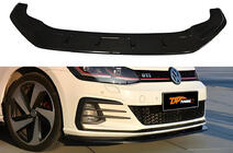 Volkswagen Golf 7/E-Golf 2012–2020 Front lip splitter DPT V-1 (voor GTI, 2017-2019, hoogglans zwart) foto 1