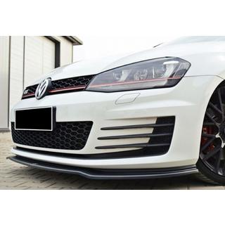 Front lip spoiler DPT V-2 (voor GTI, 2012-2017, hoogglans zwart) foto 1