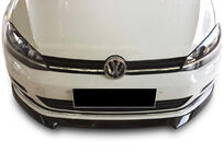 Volkswagen Golf 7/E-Golf 2012–2020 Front lip spoiler DPT V-4 (voor originele bumper, 2012-2017, hoogglans zwart) foto 2