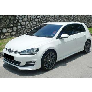 Voorlip spoiler DPT V-5 (voor OEM-bumper, 2012-2017, hoogglans zwart) Volkswagen Golf 7/E-Golf 2012–2020 foto 2