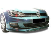 Volkswagen Golf 7/E-Golf 2012–2020 Voorbumperlip DPT V-2 (voor OEM bumper, 2012-2017, glanzend zwart) foto 4