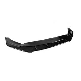 Voorbumper lip spoiler DPT V-1 (voor R-Line, 2015-2019 EU, hoogglans zwart) foto 4