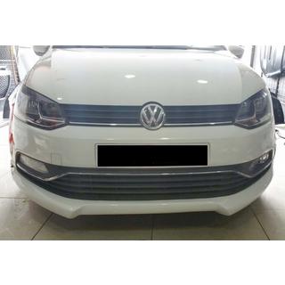 Front lip spoiler DPT (2014-2017, hoogglans zwart)