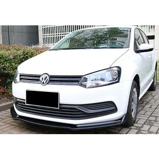 Front lip spoiler DPT V-2 (hoogglans zwart) foto 2