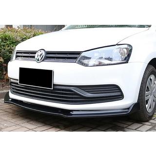 Front lip spoiler DPT V-2 (hoogglans zwart) foto 4