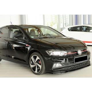 Front lip splitter DPT V-1 (voor GTI, hoogglans zwart) Volkswagen Polo 2017– foto 4