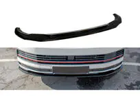 Volkswagen T5 Transporter 2003–2010 DPT front bumper lip (hoogglans zwart) foto 2