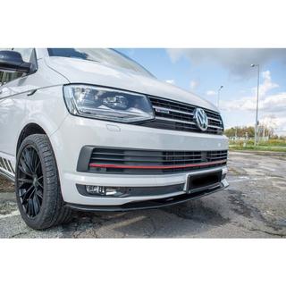 DPT front bumper lip (hoogglans zwart) Volkswagen T5 2010–2015 foto 1