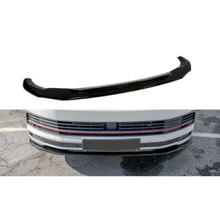 DPT front bumper lip (hoogglans zwart) foto 2