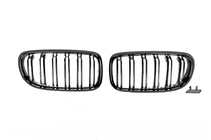 BMW 3-serie E90/E91 2005–2011 M-Look nierroosters (2008-2011, hoogglans zwart) foto 3