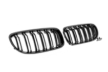 BMW 3-serie E90/E91 2005–2011 M-Look nierroosters (2008-2011, hoogglans zwart) foto 5