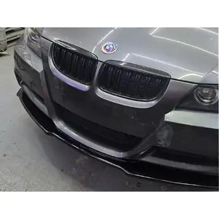 Niergrille M-Look (voor E-90/91, 2005-2008, glanzend zwart)