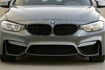 BMW 3 Serie F30/F31 2012–2019 Niergrilles M-Look (hoogglans zwart) foto 1