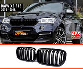 BMW X5 F15 2013–2018 Niergrilles M-Look (hoogglans zwart) foto 3