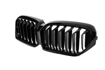 BMW 5 Serie G30/G31 2017–2023 Niergrille M-Look (2021-2023, hoogglans zwart) Zonder camera foto 4