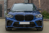 BMW X5 G05 2019–2026 M-Look niergrille (2018-2022, hoogglans zwart) foto 1