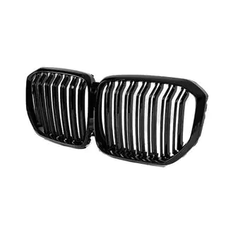 M-Look niergrille (2018-2022, hoogglans zwart) foto 3